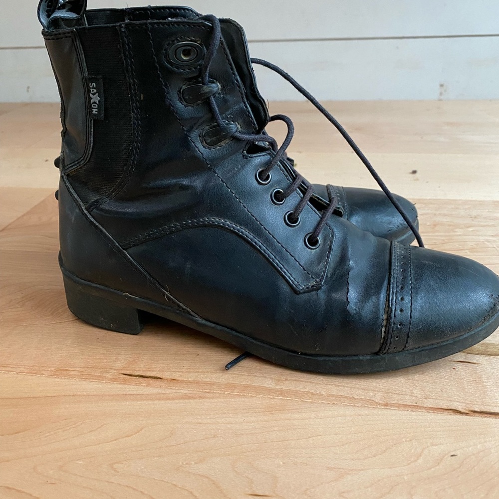 Saxon Paddock Boots Horseback Riding Size 5 - Picture 4 of 7